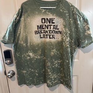 Green Graphic Women’s Shirt